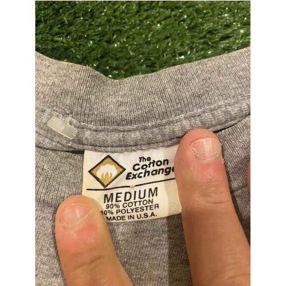 Youngstown State Penguins shirt mens small gray vintage Y2k football YSU 90s - Picture 3 of 11